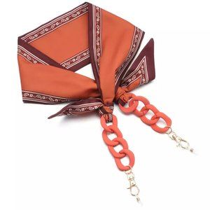 NEW scarf glasses chain